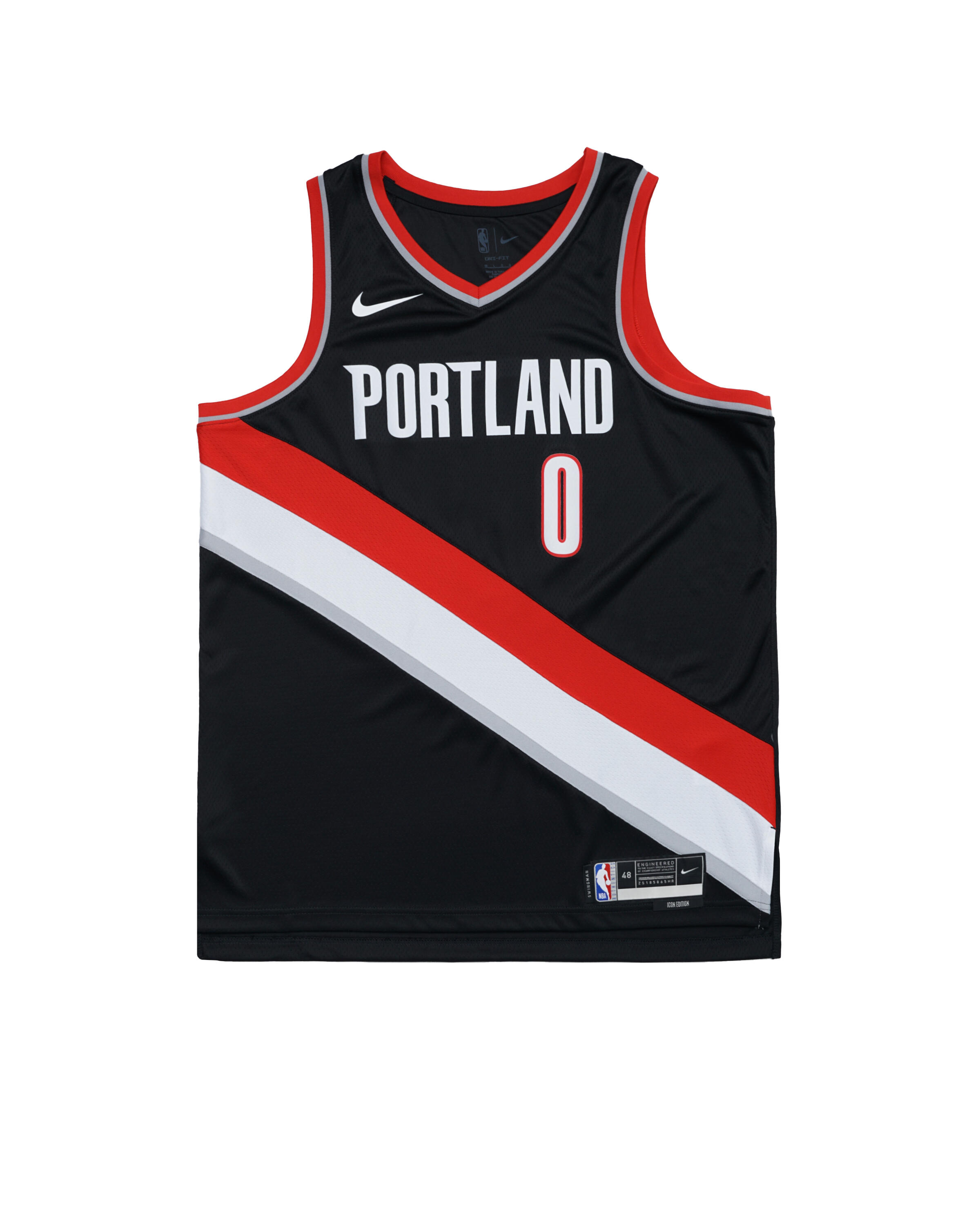 Nike SWINGMAN JERSEY Portland Trail Blazers Damian Lillard DN2020 010 AFEW STORE